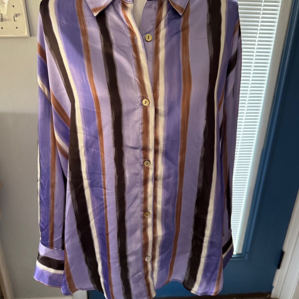 Wynn Layers Satin Shirt